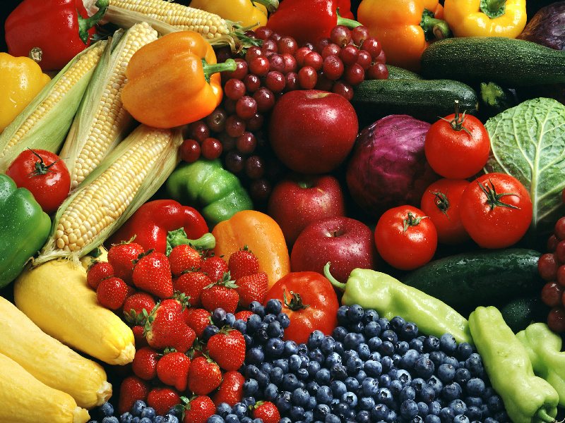frutas y verduras en inglés