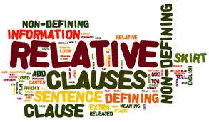 Ejercicios relative clauses