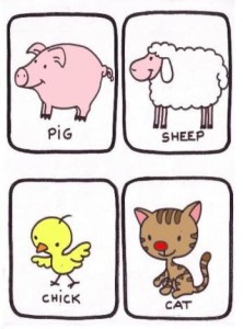 Vocabulario de animales en inglés